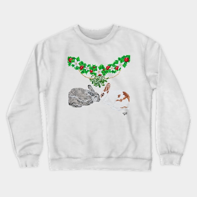 Christmas Card Series 1 - Design 10 Crewneck Sweatshirt by ArtbyMinda